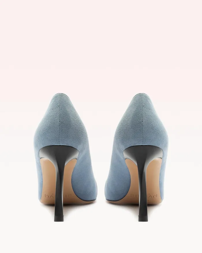 Pumps Women Alexandre Birman Ally 85 Thin Suede Azzuro Azzuro