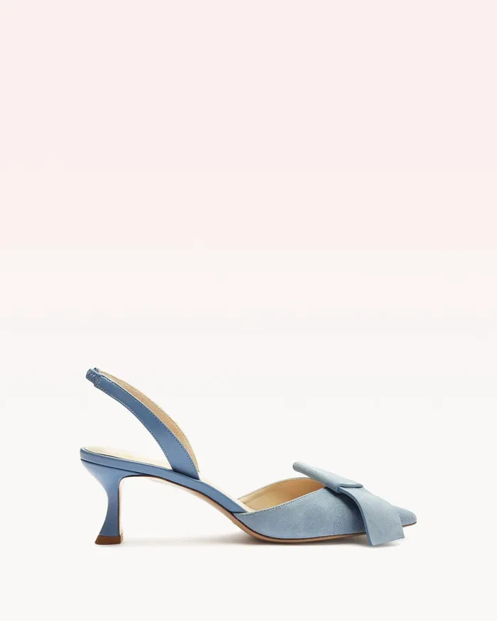 Pumps Women Alexandre Birman Bonny 60 Suede Azzuro Azzuro