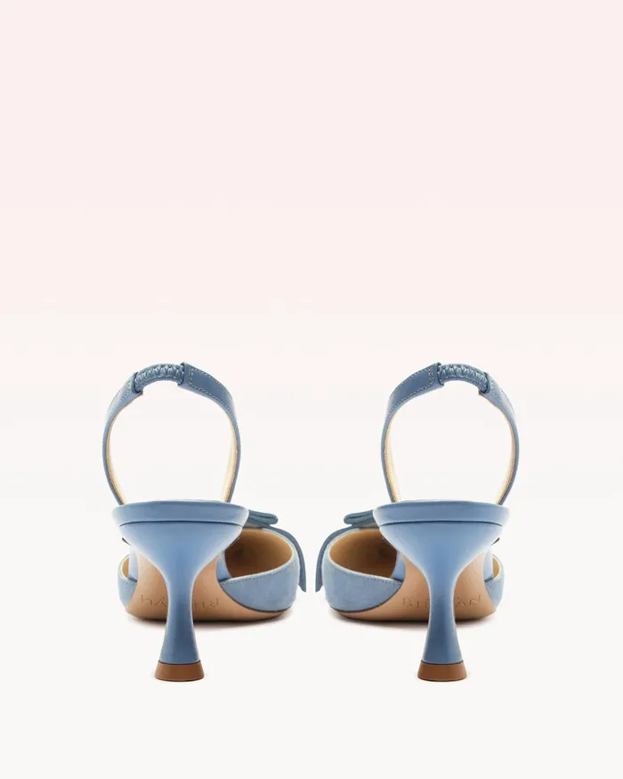 Pumps Women Alexandre Birman Bonny 60 Suede Azzuro Azzuro