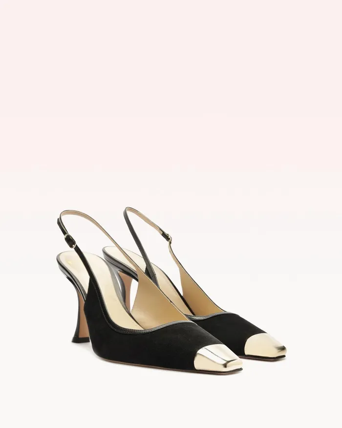 Pumps Women Alexandre Birman Olivia 85 Black Alexandre Birman Slingback Pumps Black