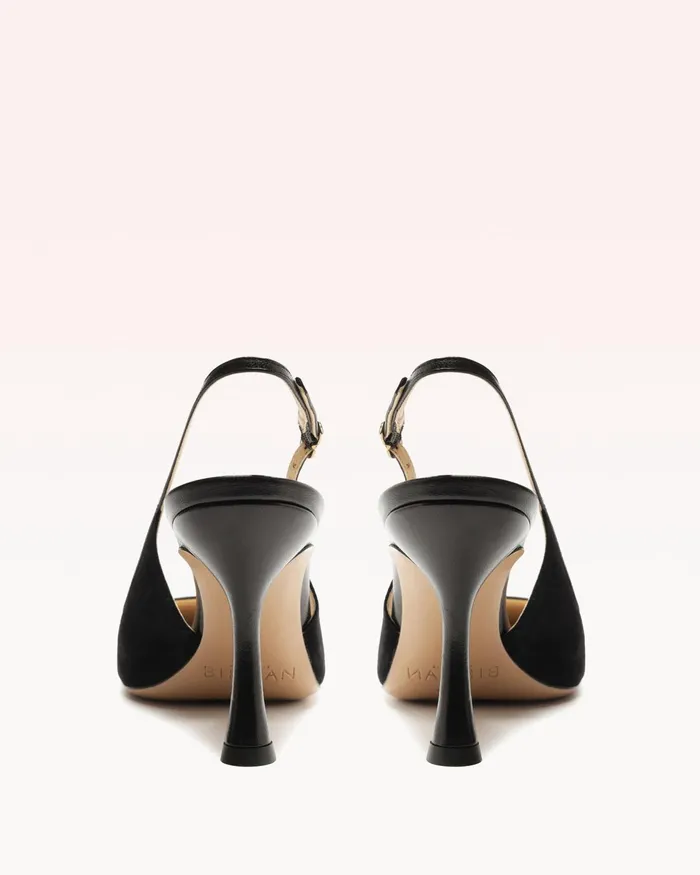 Pumps Women Alexandre Birman Olivia 85 Black Alexandre Birman Slingback Pumps Black