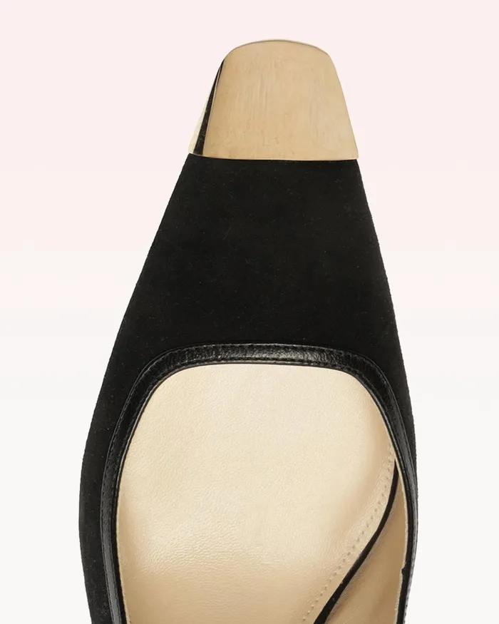Pumps Women Alexandre Birman Olivia 85 Black Alexandre Birman Slingback Pumps Black