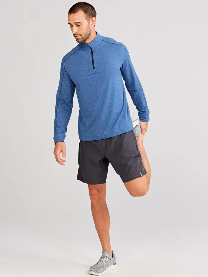 Quarter Zips Men Tasc Performance Carrollton Lightweight Quarter Zip Jaspe