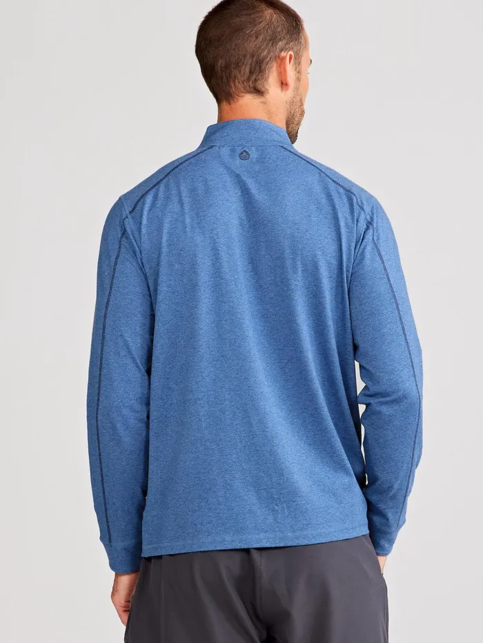 Quarter Zips Men Tasc Performance Carrollton Lightweight Quarter Zip Jaspe
