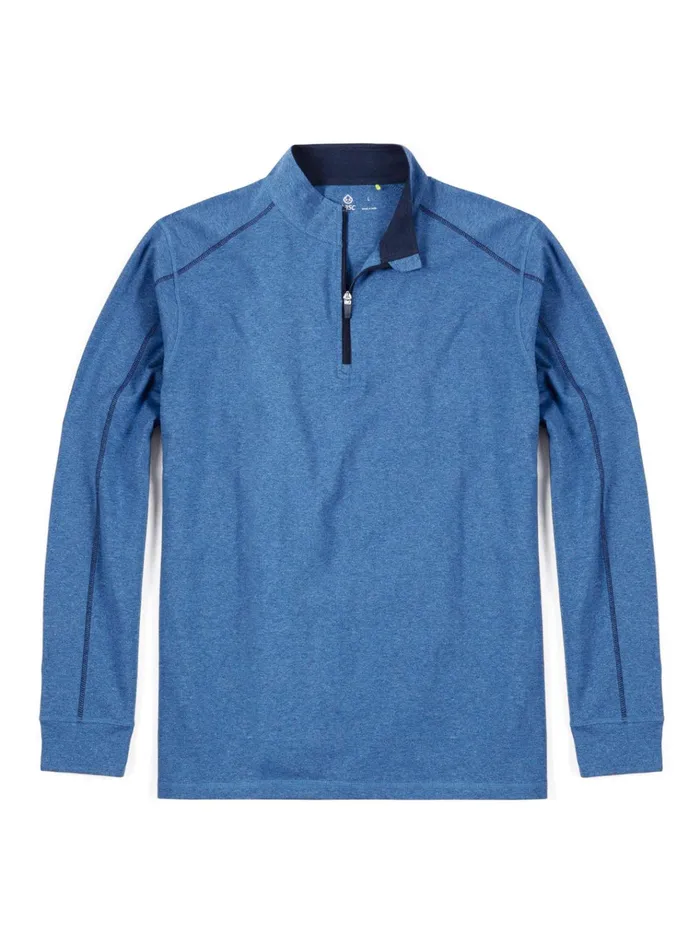 Quarter Zips Men Tasc Performance Carrollton Lightweight Quarter Zip Jaspe