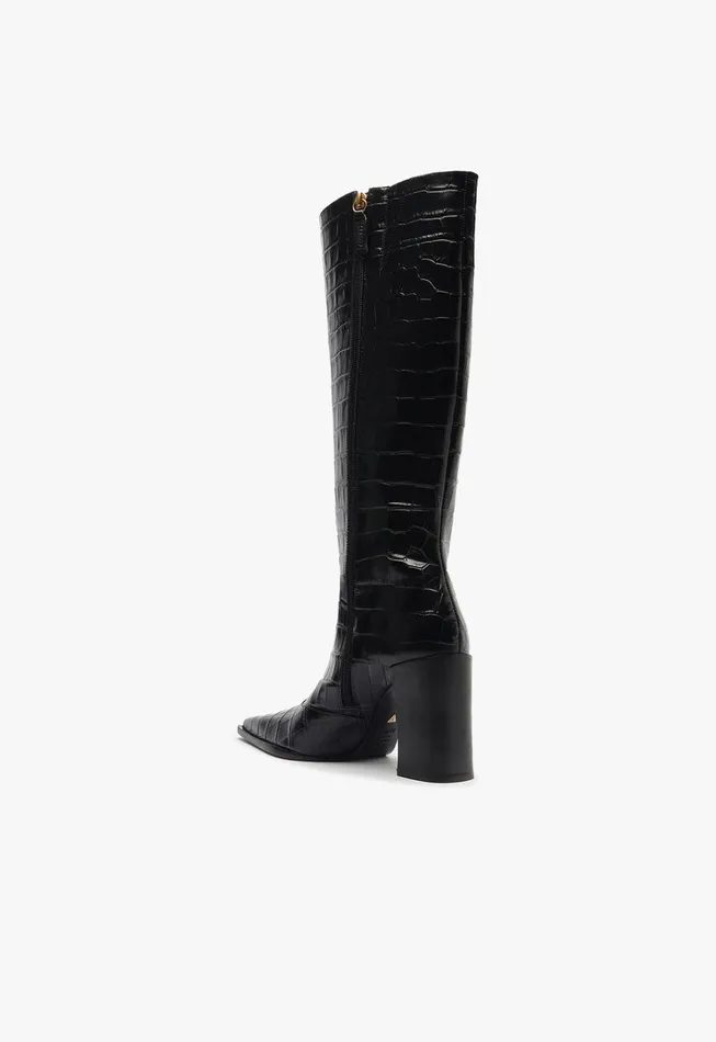 Raffaela Up Boot Black Women Schutz Shoes Boots Raffaela Up Boot Black Women Schutz Shoes Boots