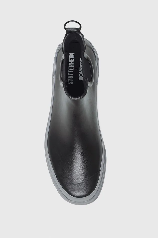 Rain Boots Women Stutterheim Chelsea Rainwalker BlackGrey
