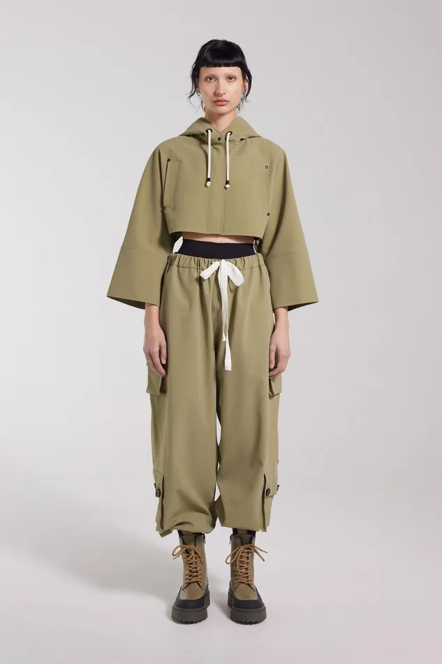 Raincoats Women Stutterheim Lilla Tre Matte Raincoat Aloe