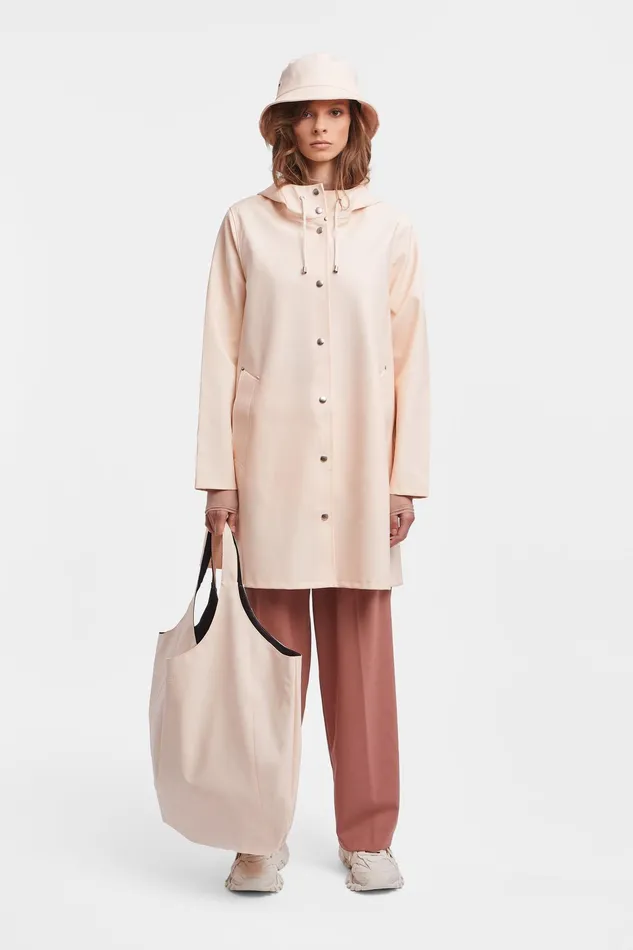 Raincoats Women Stutterheim Mosebacke Raincoat Peach