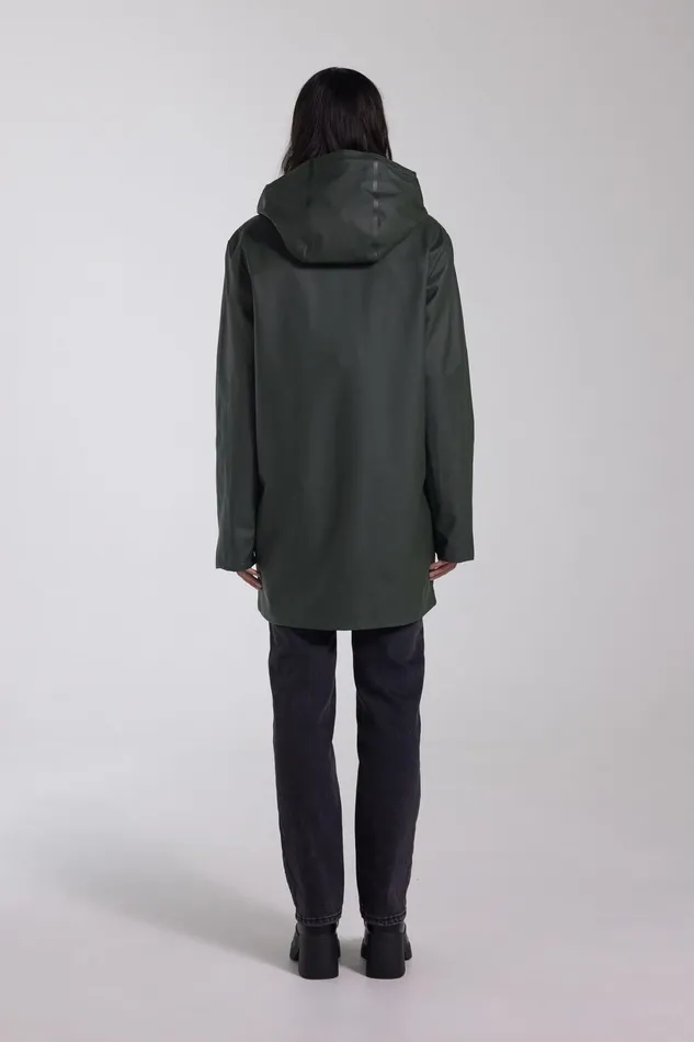Raincoats Women Stutterheim Stockholm Lightweight Raincoat Green