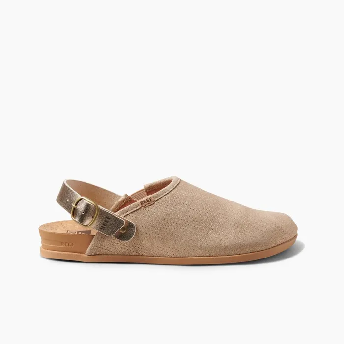 Reef Clogs Cushion Sage Suede Golden Hour 8211 Women