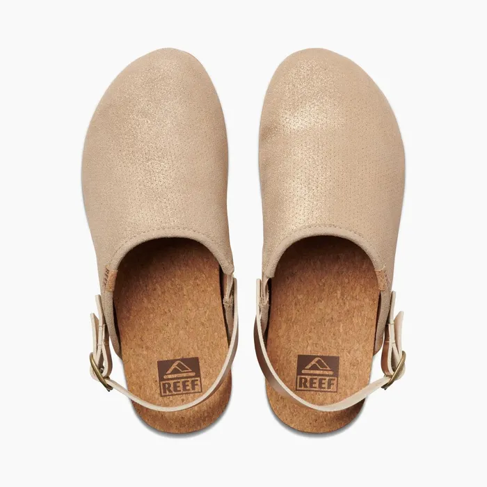 Reef Clogs Cushion Sage Suede Golden Hour 8211 Women Reef Clogs Cushion Sage Suede Golden Hour 8211 Women