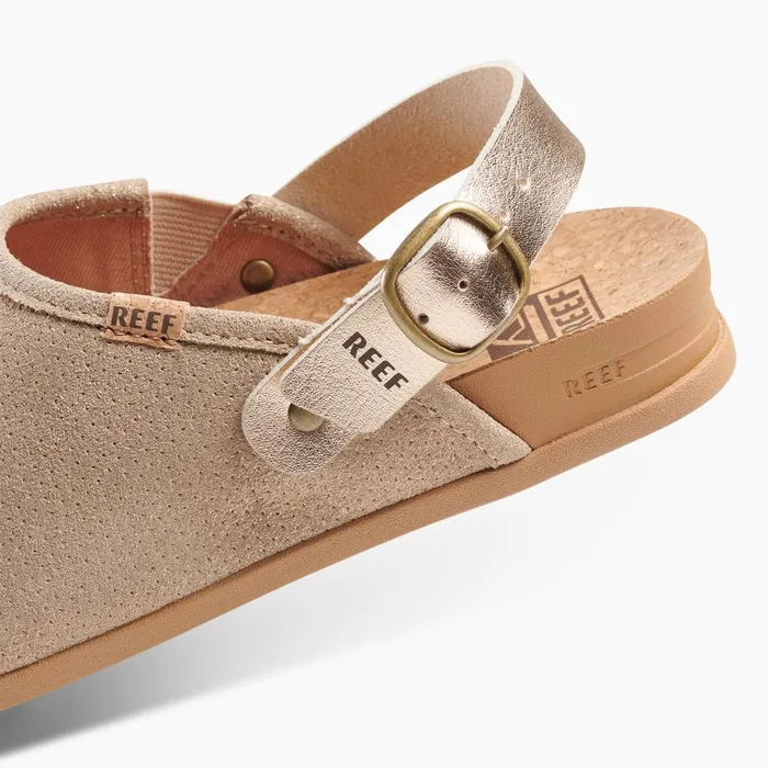 Reef Clogs Cushion Sage Suede Golden Hour 8211 Women Reef Clogs Cushion Sage Suede Golden Hour 8211 Women
