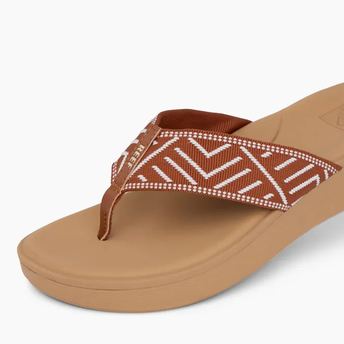Reef Flip Flops Cushion Cloud Textile Cocoa 8211 Women Reef Flip Flops Cushion Cloud Textile Cocoa 8211 Women