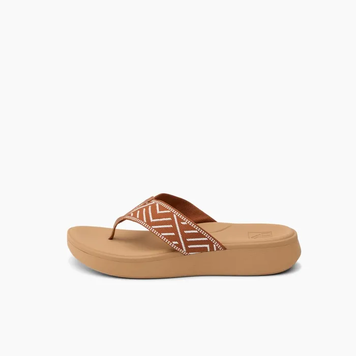 Reef Flip Flops Cushion Cloud Textile Cocoa 8211 Women Reef Flip Flops Cushion Cloud Textile Cocoa 8211 Women