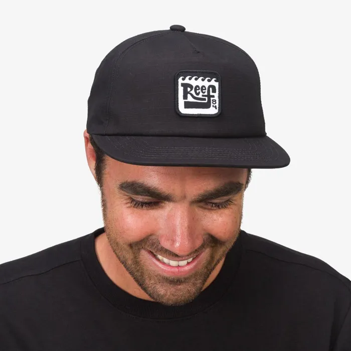 Reef Hats and Beanies Stafford Ripstop Hat Caviar 8211 WomenMen Reef Hats and Beanies Stafford Ripstop Hat Caviar 8211 WomenMen