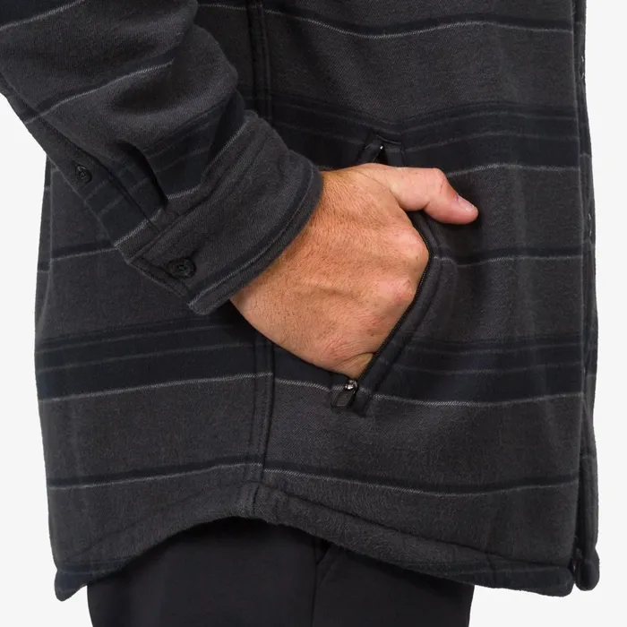Reef Outerwear Bartlett Woven Jacket Caviar 8211 Men Reef Outerwear Bartlett Woven Jacket Caviar 8211 Men