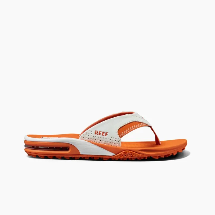 Reef Sandals Fanning Pregame Whiteorange 8211 Men