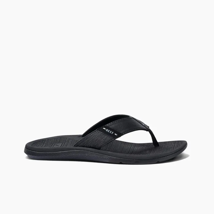 Reef Sandals Santa Ana All Black 8211 Men