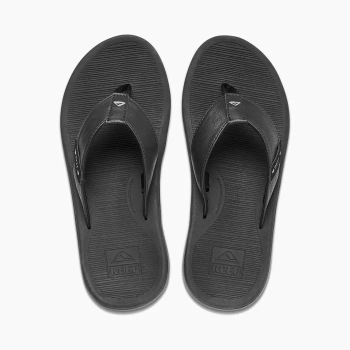 Reef Sandals Santa Ana All Black 8211 Men Reef Sandals Santa Ana All Black 8211 Men