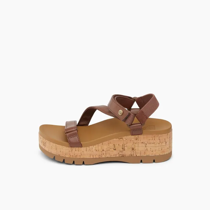 Reef Sandals Vista Higher Luna Cocoa Cork 8211 Women Reef Sandals Vista Higher Luna Cocoa Cork 8211 Women