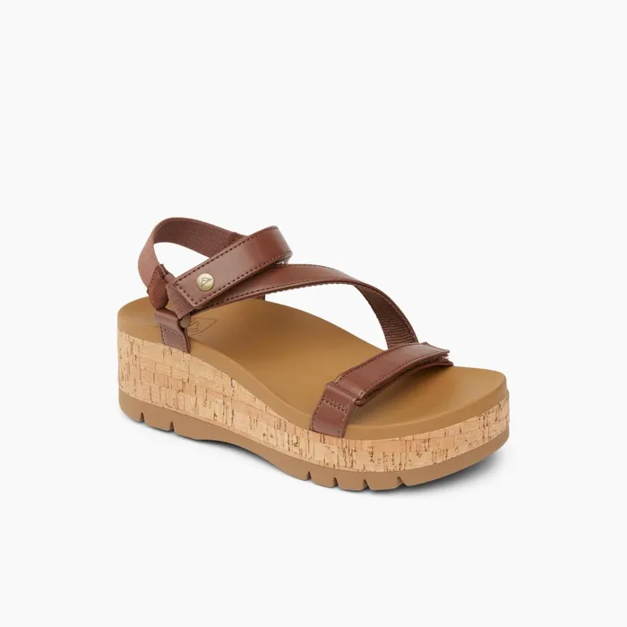 Reef Sandals Vista Higher Luna Cocoa Cork 8211 Women Reef Sandals Vista Higher Luna Cocoa Cork 8211 Women
