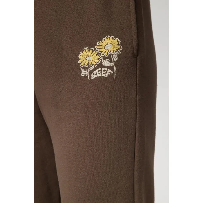Reef Shorts Pants and Skirts Misty Fleece Jogger Slate Brown 8211 Women