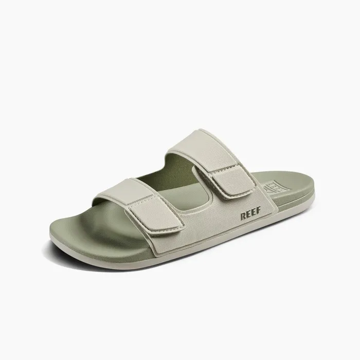 Reef Slides Cushion Tradewind Stoneolive 8211 Men Reef Slides Cushion Tradewind Stoneolive 8211 Men