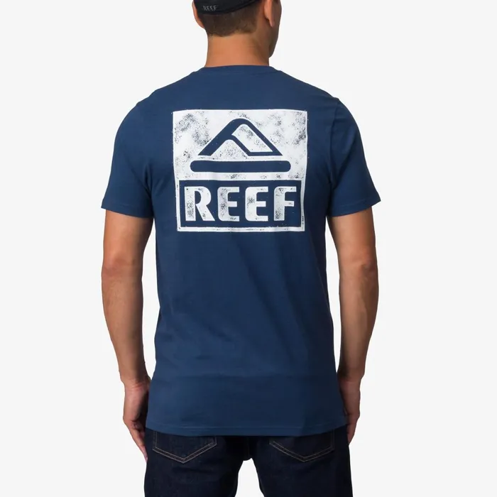 Reef TShirts and Shirts Wellie Graphic Tee Insignia Blue 8211 Men