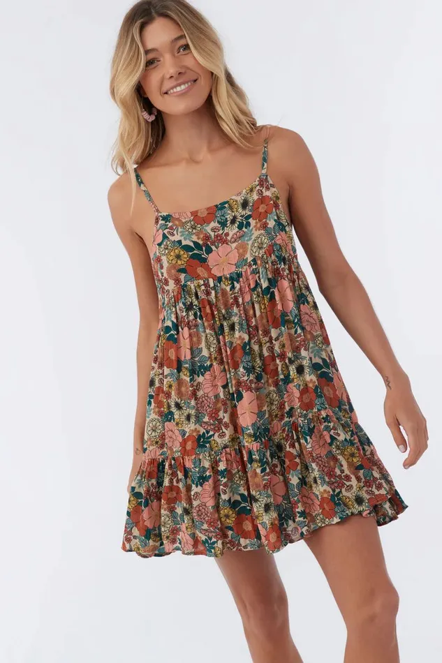 RILEE PRINTED COVERUP DRESS Cement Women O039NEILL Sale