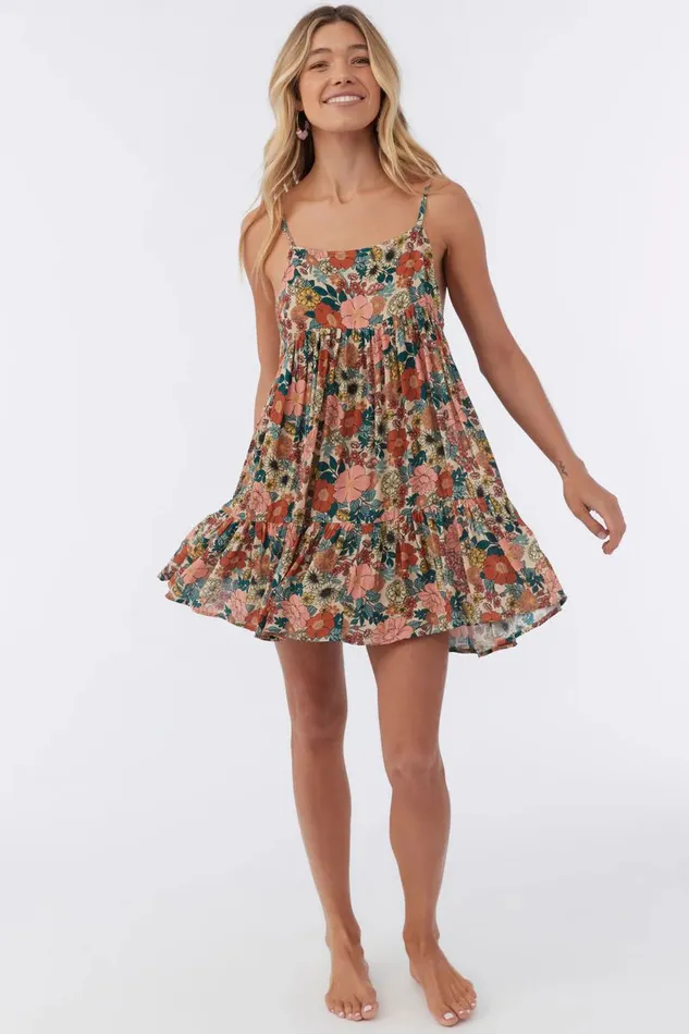 RILEE PRINTED COVERUP DRESS Cement Women O039NEILL Sale