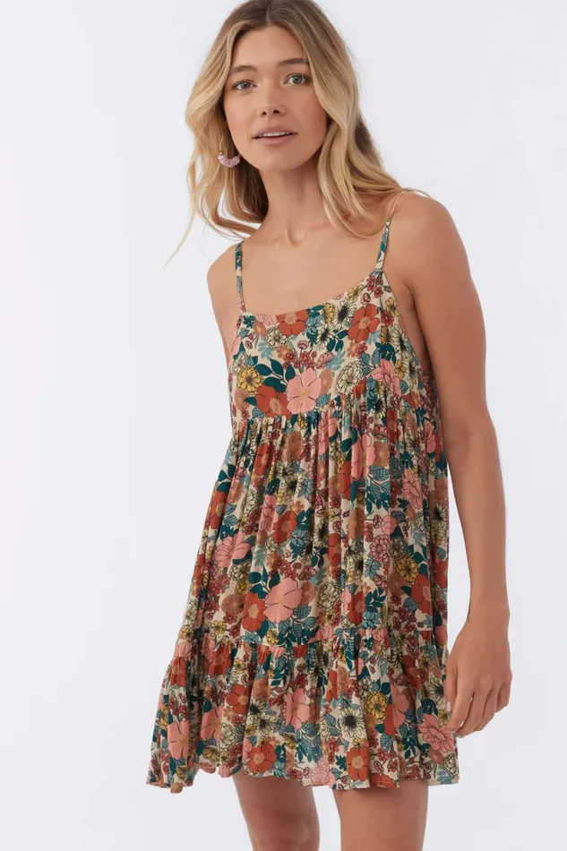 RILEE PRINTED COVERUP DRESS Cement Women O039NEILL Sale