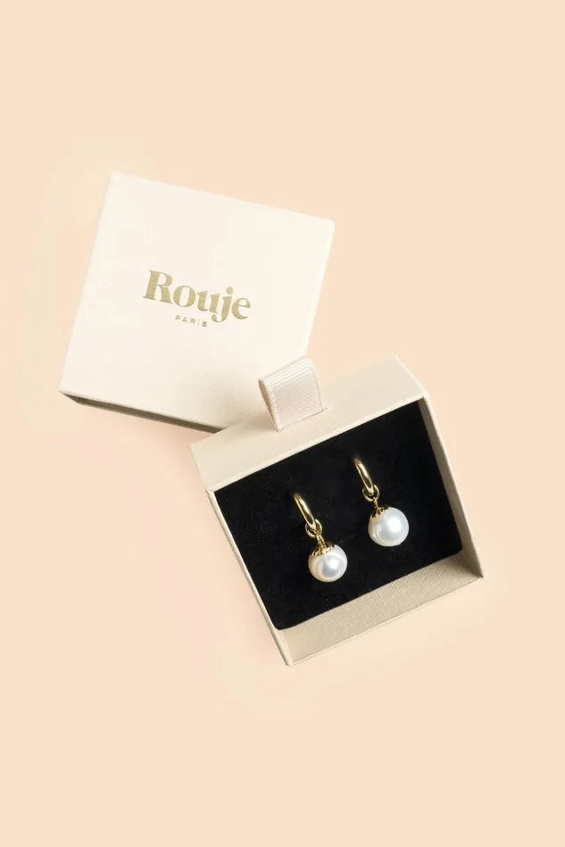 Rouje Boucles D039oreilles PERLA Or Vieilli Women Jewelry and Accessories