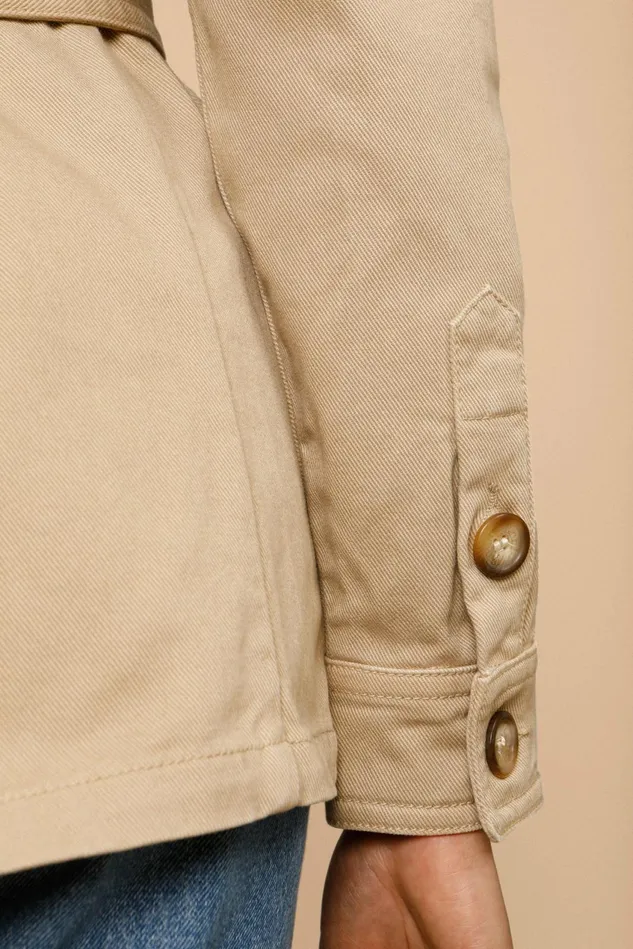 Rouje CLAUDE Jacket Beige Uni Women Coats and Jackets
