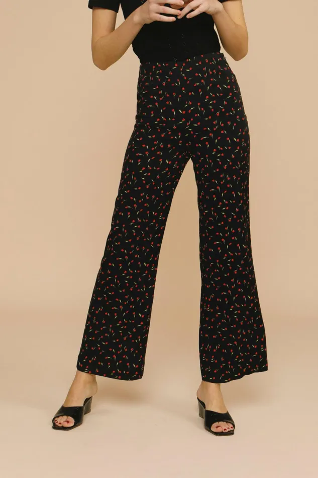 Rouje GINO Pants Mini Tulipe Noir Women Pants