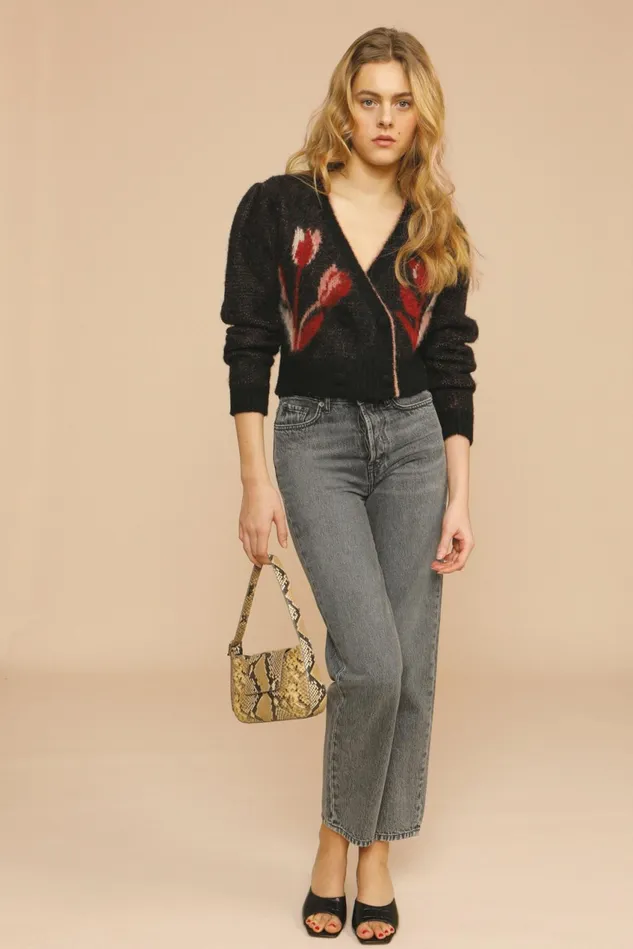 Rouje LEANDRO Cardigan Black Women Knits