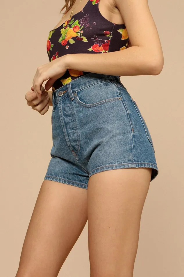 Rouje Short ADAM Indigo Double Stone Uni Women Pants