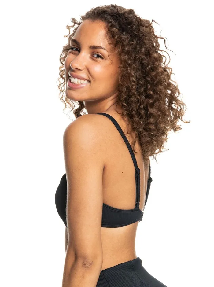 Roxy Bikinis Roxy Love The Muse Bikini Top Anthracite 8211 Women