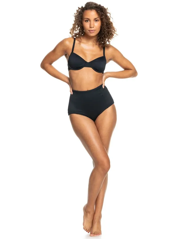 Roxy Bikinis Roxy Love The Muse Bikini Top Anthracite 8211 Women
