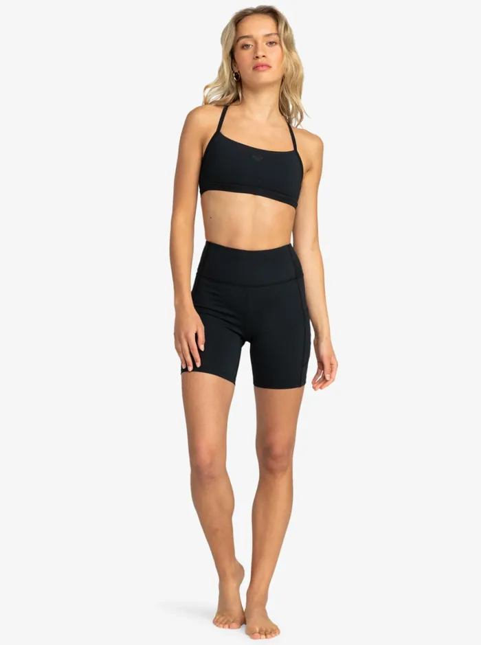 Roxy Bottoms Kelia 7 Bike Shorts Anthracite 8211 Women
