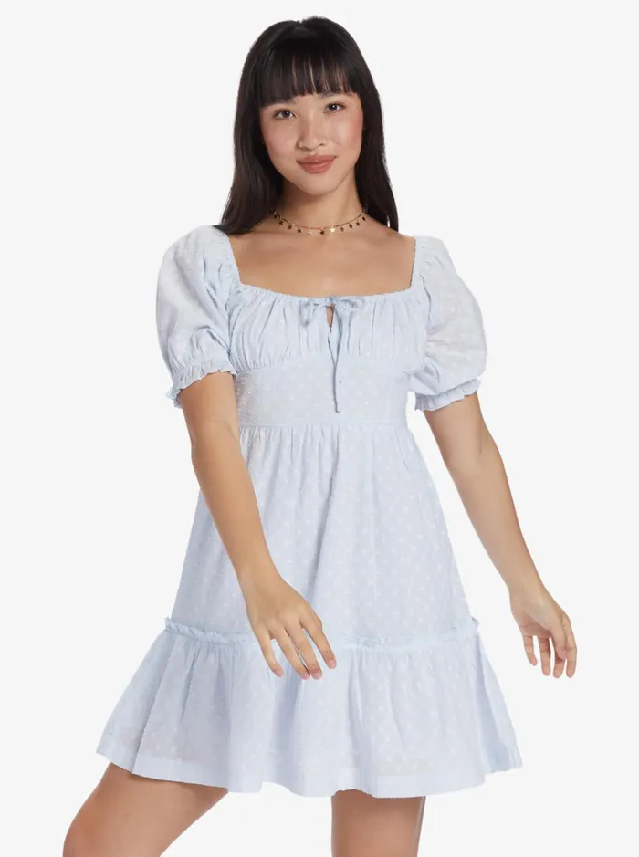 Roxy Dresses Chloe Kim Venice Daydream Mini Dress Halogen Blue 8211 Women
