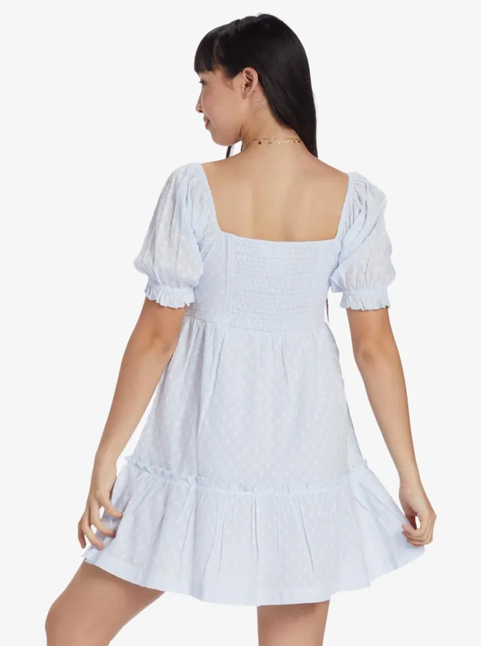 Roxy Dresses Chloe Kim Venice Daydream Mini Dress Halogen Blue 8211 Women