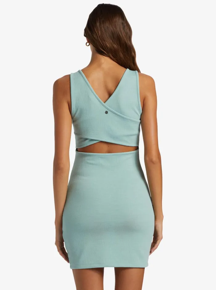 Roxy Dresses Good Keepsake Strappy Midi Dress Blue Surf 8211 Women