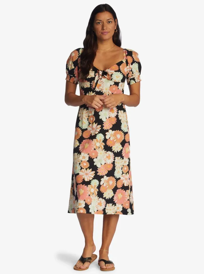Roxy Dresses Summertime Feeling Midi Dress Anthracite Boogie Chillen 8211 Women Roxy Dresses Summertime Feeling Midi Dress Anthracite Boogie Chillen 8211 Women