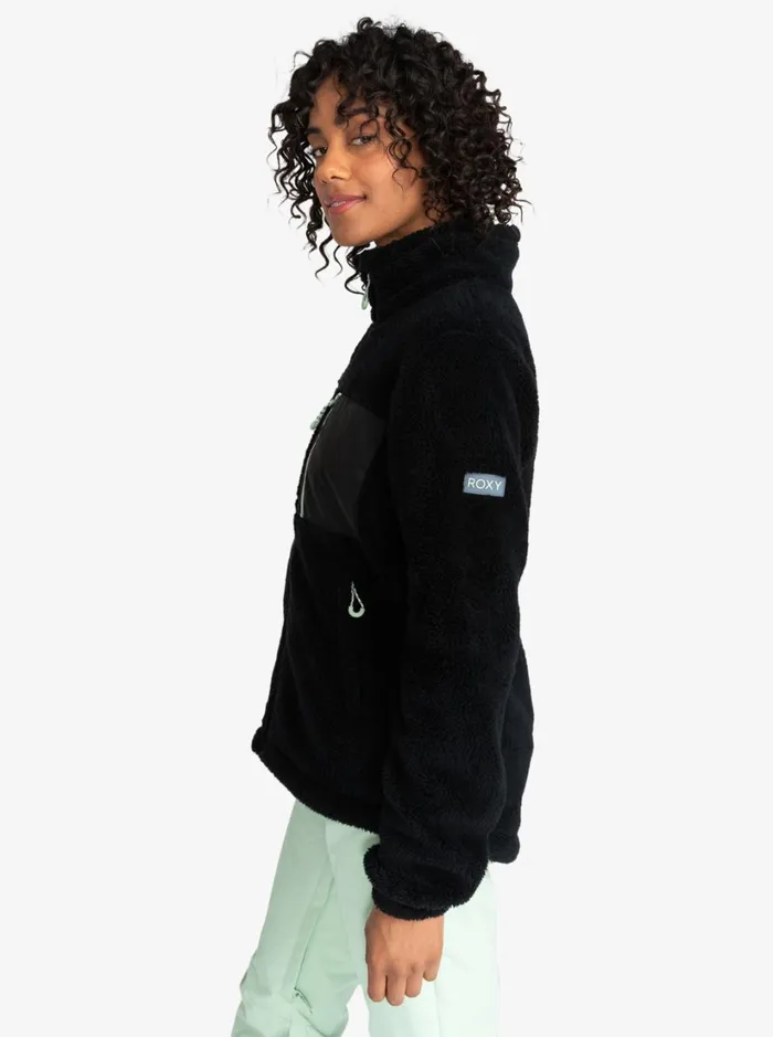Roxy Fleece and Softshells Alabama Technical Fleece True Black 8211 Women