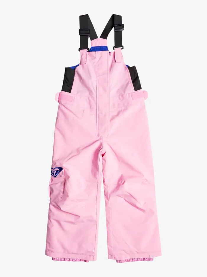Roxy Girls Snow Girl039s 27 Lola Technical Snow Bib Pants Pink Frosting 8211 Women