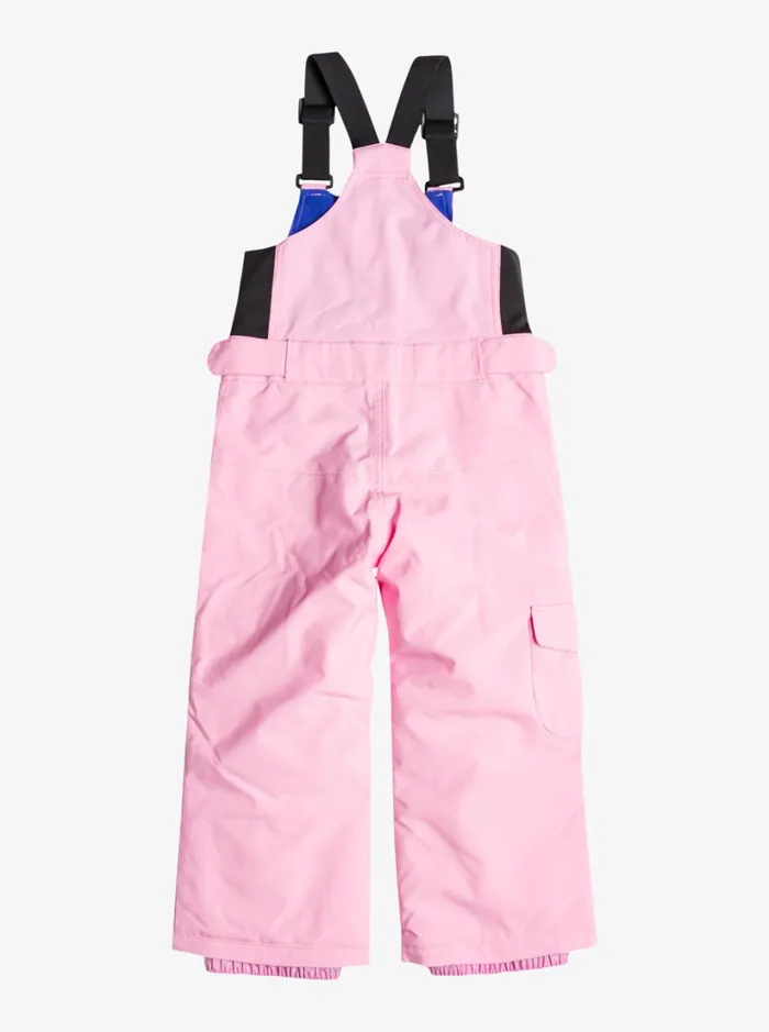 Roxy Girls Snow Girl039s 27 Lola Technical Snow Bib Pants Pink Frosting 8211 Women