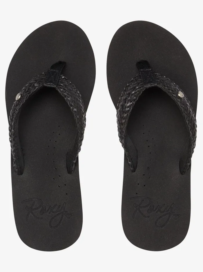 Roxy Sandals Mellie Iii FlipFlops Black 8211 Women