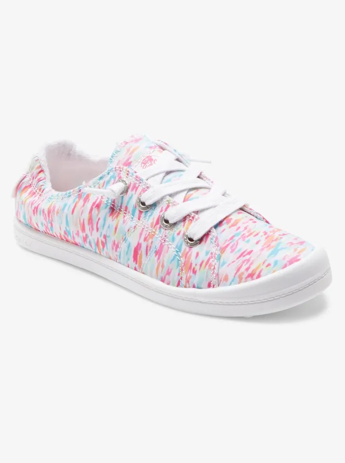 Roxy Shoes and Sandals Girl039s 416 Bayshore Shoes Whitecrazy Pinkorange 8211 Women