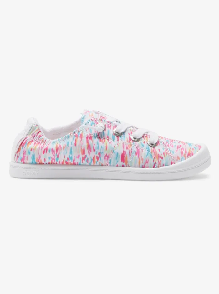 Roxy Shoes and Sandals Girl039s 416 Bayshore Shoes Whitecrazy Pinkorange 8211 Women